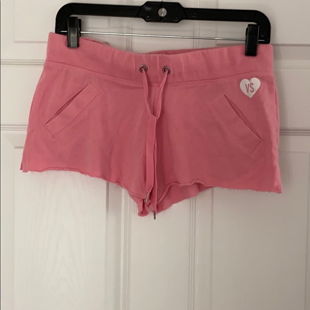 VS pink shorts